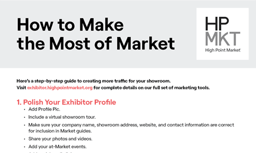 Exhibitor Checklist